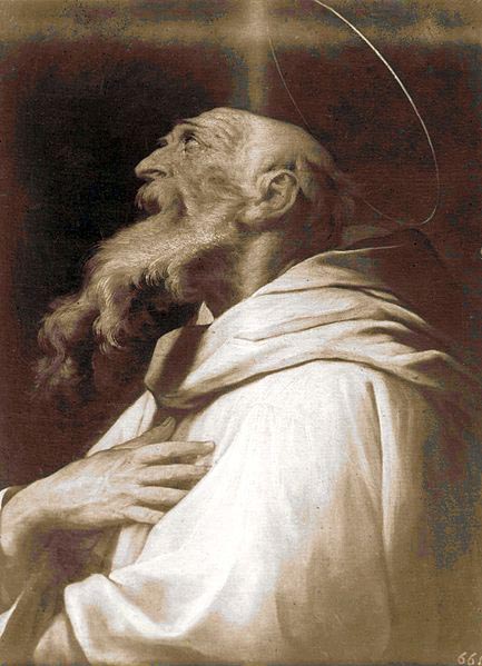 unknow artist Saint old man in a white habit.